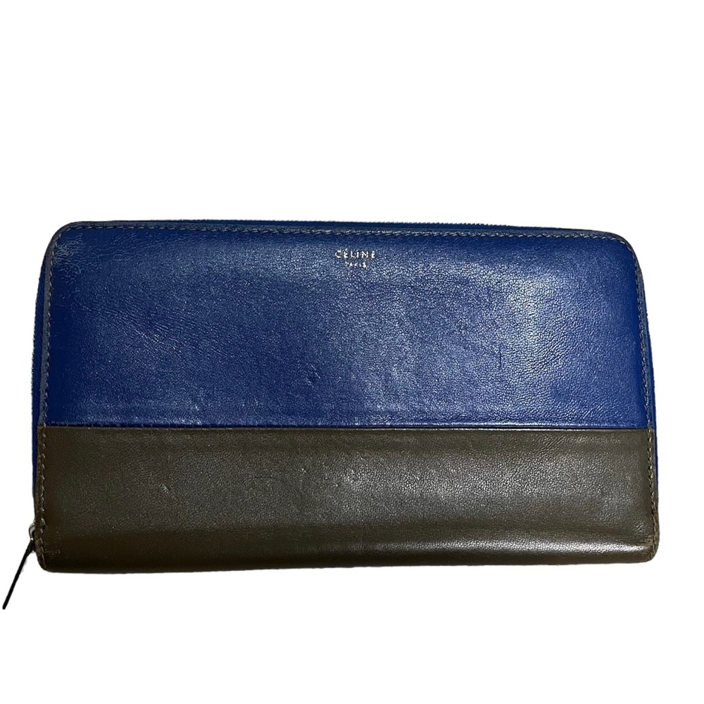 Celine women’s long‎ zip wallet